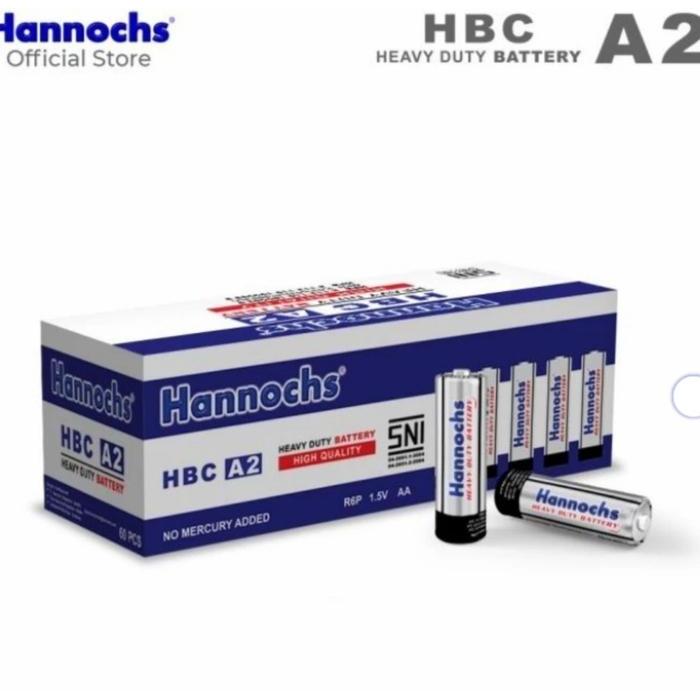 sk7n- Baterai Hannochs Hbc A2 / Aa A2 Batrai / Battery / Batere Heavy Duty