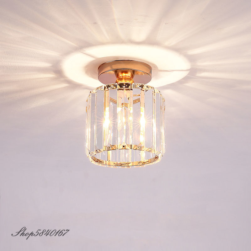 Nordic K9 Crystal Ceiling Lamp Luxury Flush Mount Ceiling Light