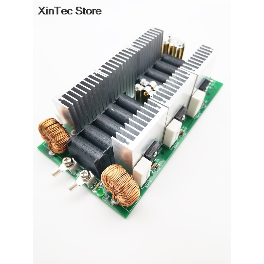 2500W 50A Tapless 6-tube ZVS High Frequency Induction Heating Machine Quenching Module DIY Kit