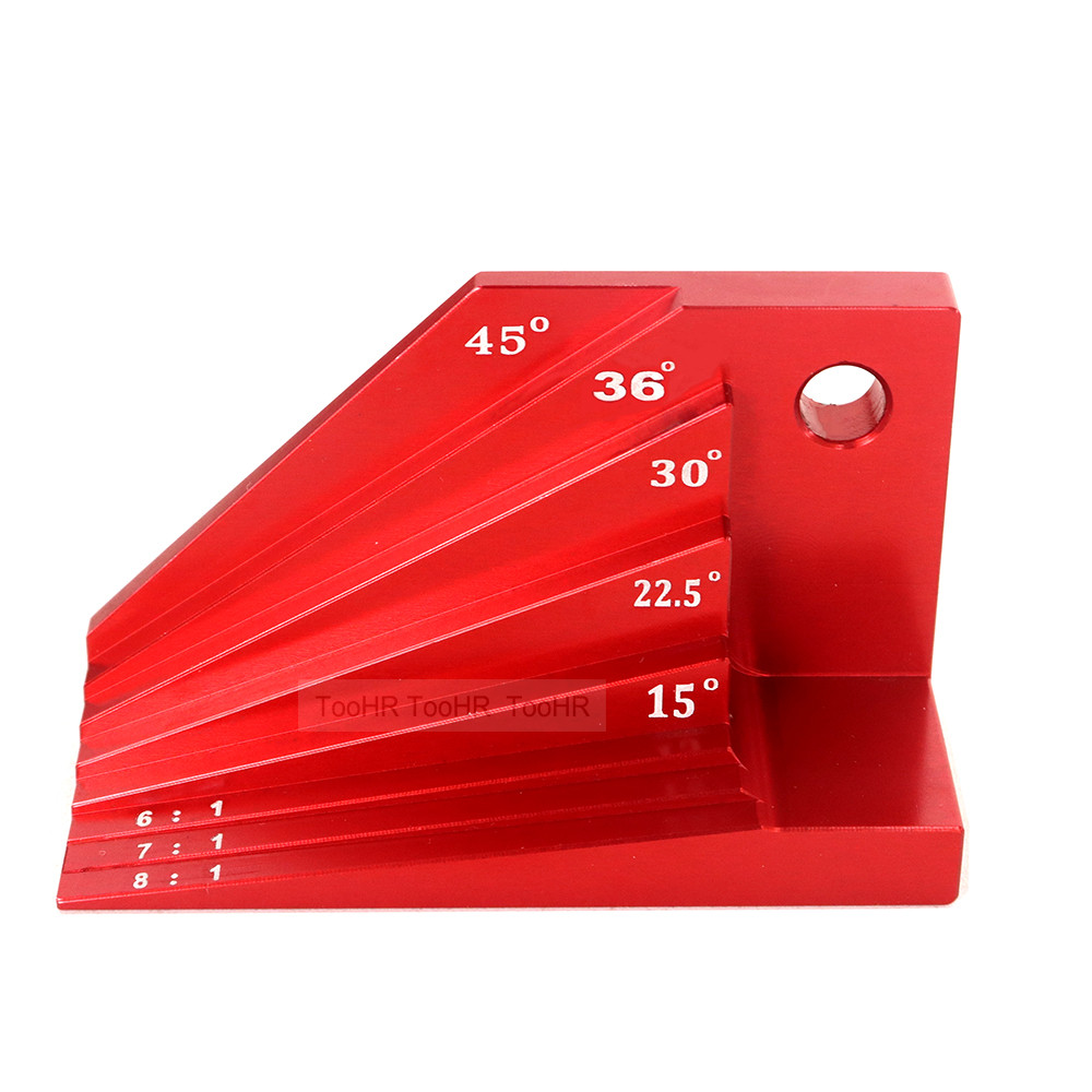 T-Bevel Gauge Protractor Angle Block Measuring Gauge Aluminum Alloy Angle Finder Tool Woodworking An
