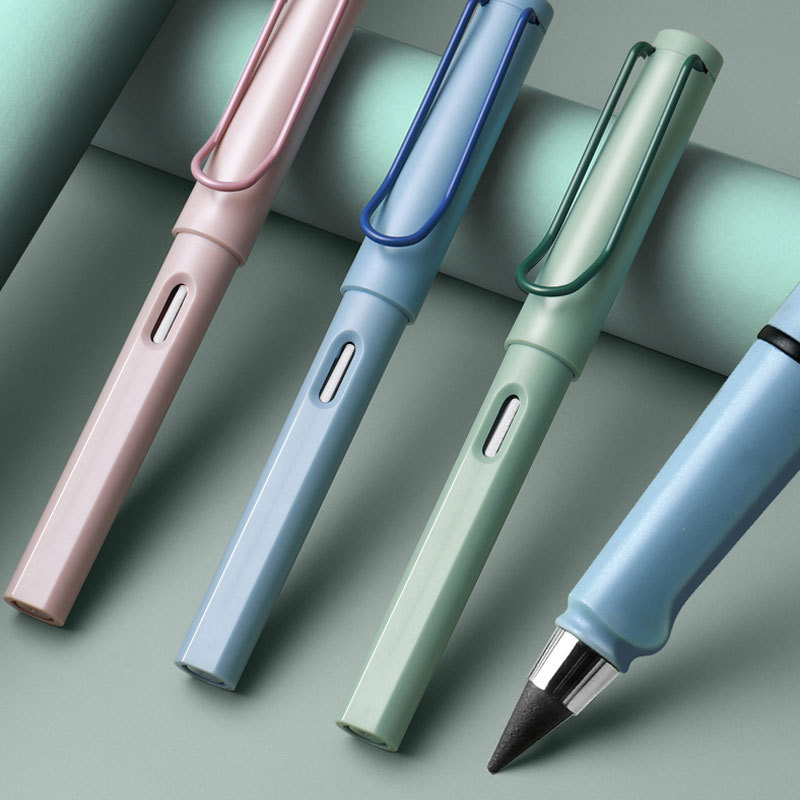 16 PCS Infinity Pencil Set 2B Art Sketch Tool Eternal Pencils Art School Supplies Student Stationery