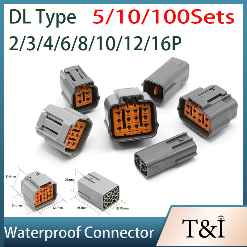 Sumitomo DL 6195 Type 2/3/4/6/8/10/12/16P Automotive Waterproof