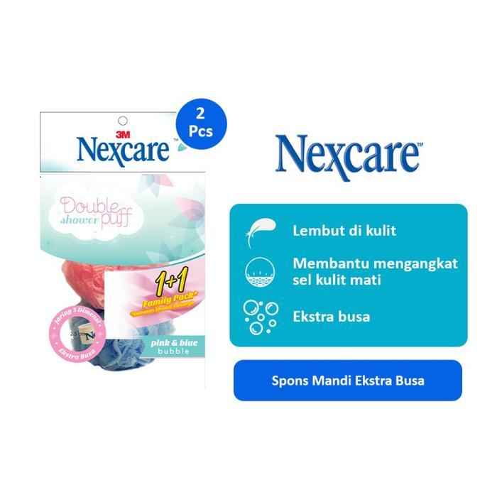 Terlaris 3M Nexcare Double Shower Puff NS-02 SALE