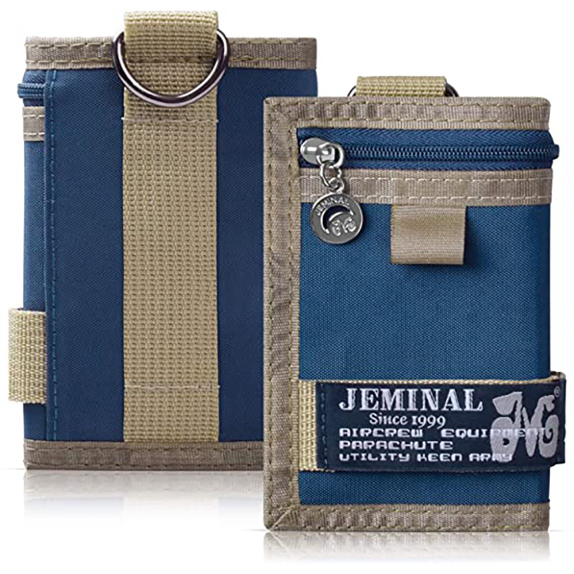 Teens Boys Canvas Short Trifold Wallet Fashion Ladies Students Leisure Money Folder With ID Window