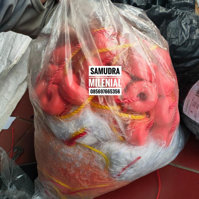 Jaring Udang Fishing Net Siap Pakai Lengkap Komplit set 3 Lapis BAGUS