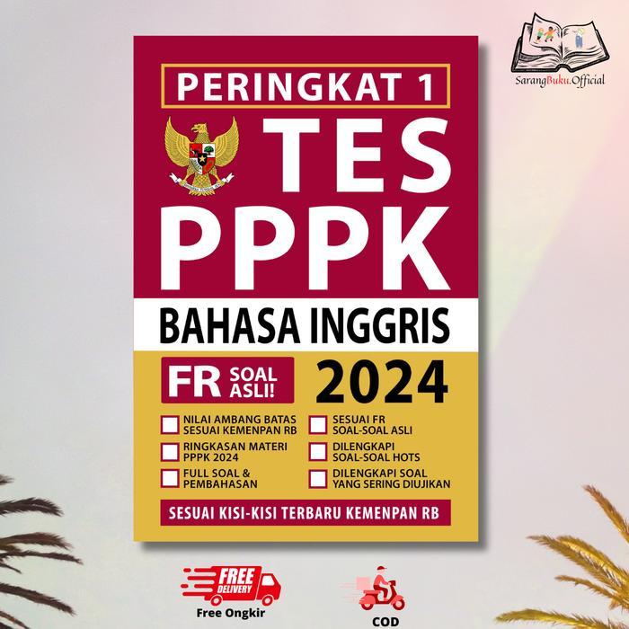 Buku Peringkat 1 PPPK GURU BAHASA INGGRIS 2024 - Media Eduka