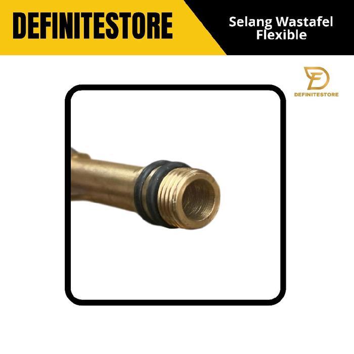 wjh6- Selang Flexible Wastafel Fleksible Hose Selang Air Panas Dingin Flexible Anyam Hot