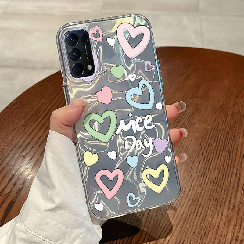 Casing Hp OPPO Reno 5 4G Reno 5 5G Reno5 Reno 5K 5G Reno5 K Find X3 Lite Case Casing Pola melukis ci