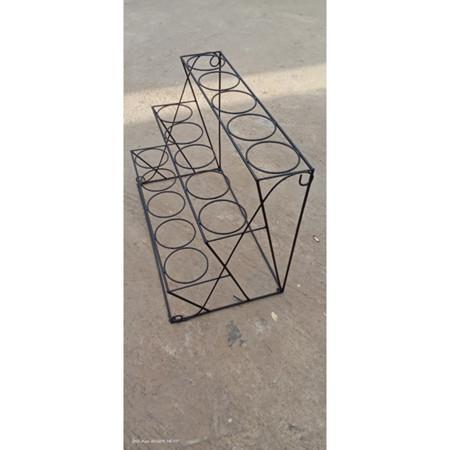 Mantabetul Rak Besi Jumbo Besar/Standing Pot Besi/Rak Bunga Besi/Rak Pot Bunga