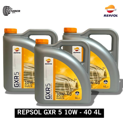Oli Mobil Repsol GXR5 10W40 4 Liter ORIGINAL