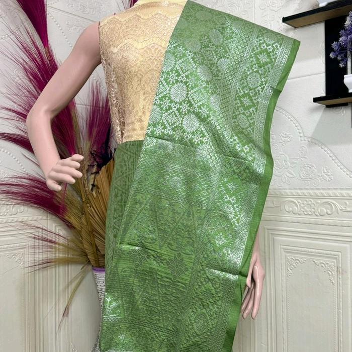 Kain Songket Palembang Tenun Mesin