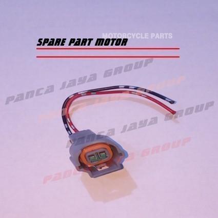 SALE KABEL SOKET INJEKTOR INJECTOR 2 PIN SATRIA FU NEW FI F-150 FU 150 GSX Termurah