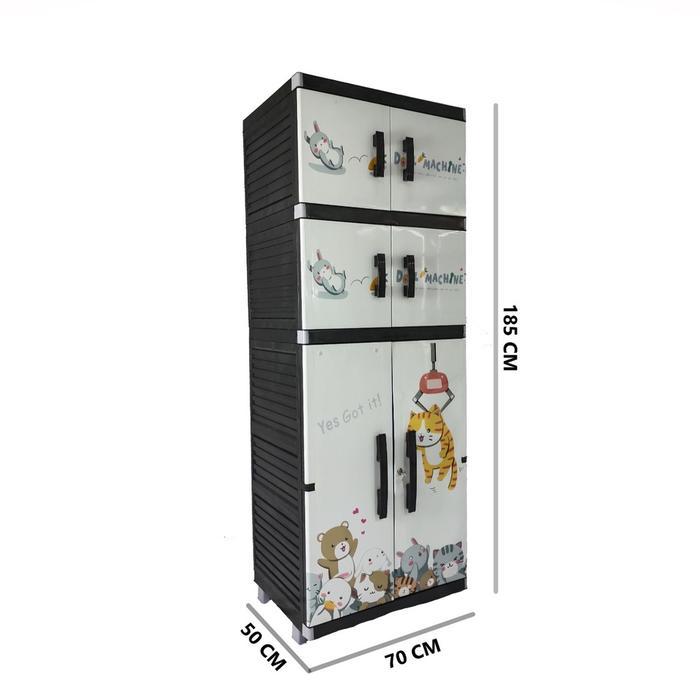 Lemari Plastik A Orlando Kunci Gantungan