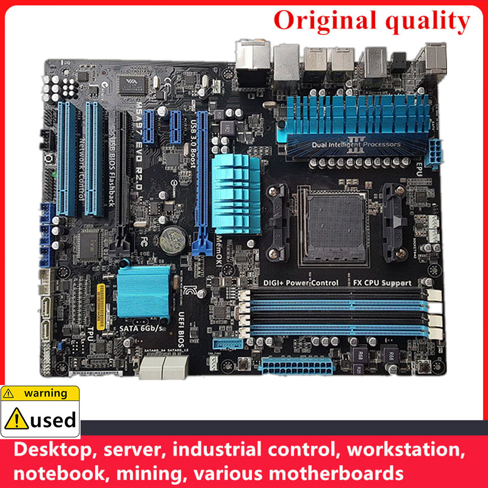 Used For M5A97 EVO R2.0 Motherboards Socket AM3+ DDR3 32GB For AMD 970 Desktop Mainboard SATA III US