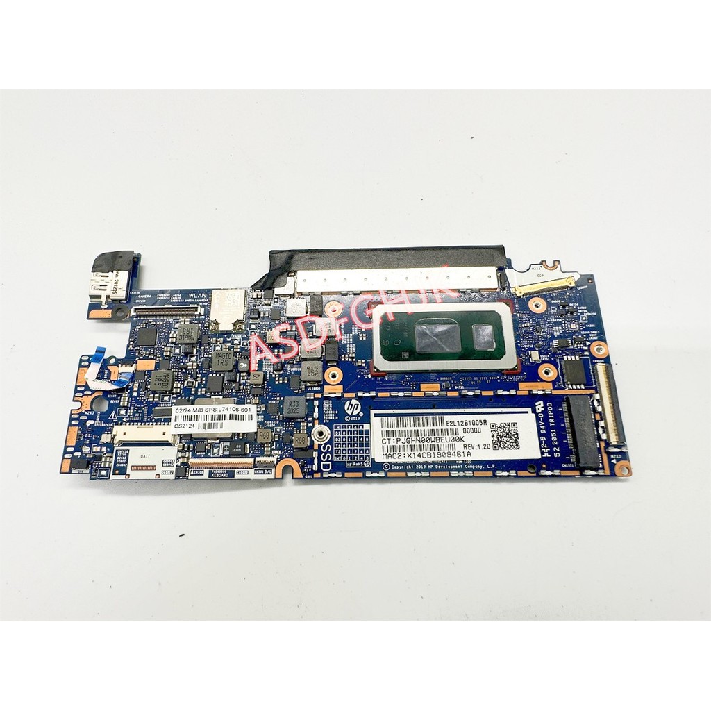 L74106-601 L74106-001 L74106-501 for HP 6FW20AV Dragonfly Motherboard WITH I5-8265U CPU AND 16GB RAM