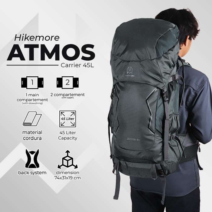 Tas Backpack Carrier Camping Hikemore Atmos Terbaru