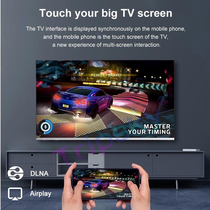 TvShop- Tripsky Miniq3 Android Tv Box Android 14 Prosesor Quad-Core Amlogic S905 Ram 2Gb Rom