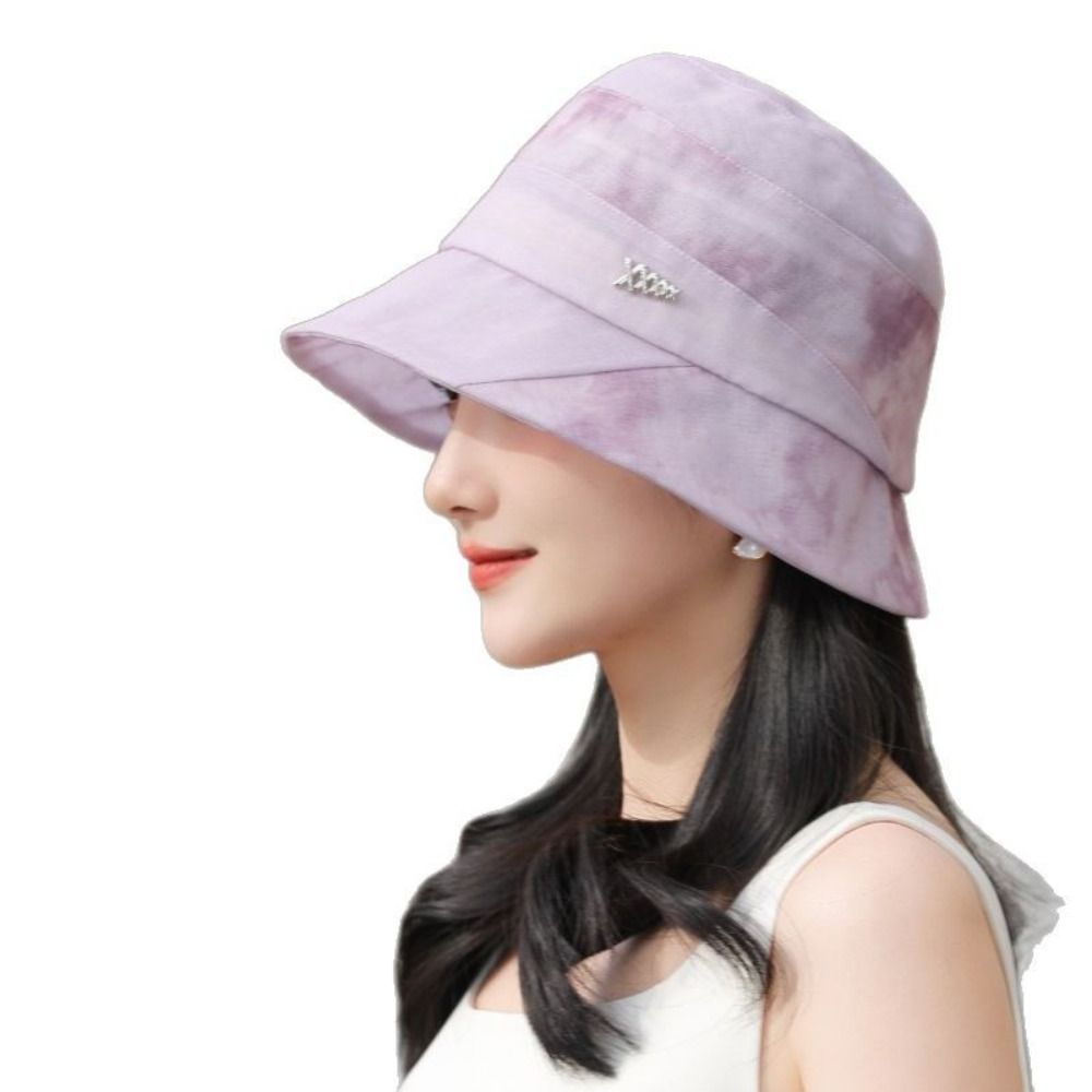 Fashion Casual Sunscreen Hat UV Protection Elegant Bucket Hat Breathable Fisherman Hat Women