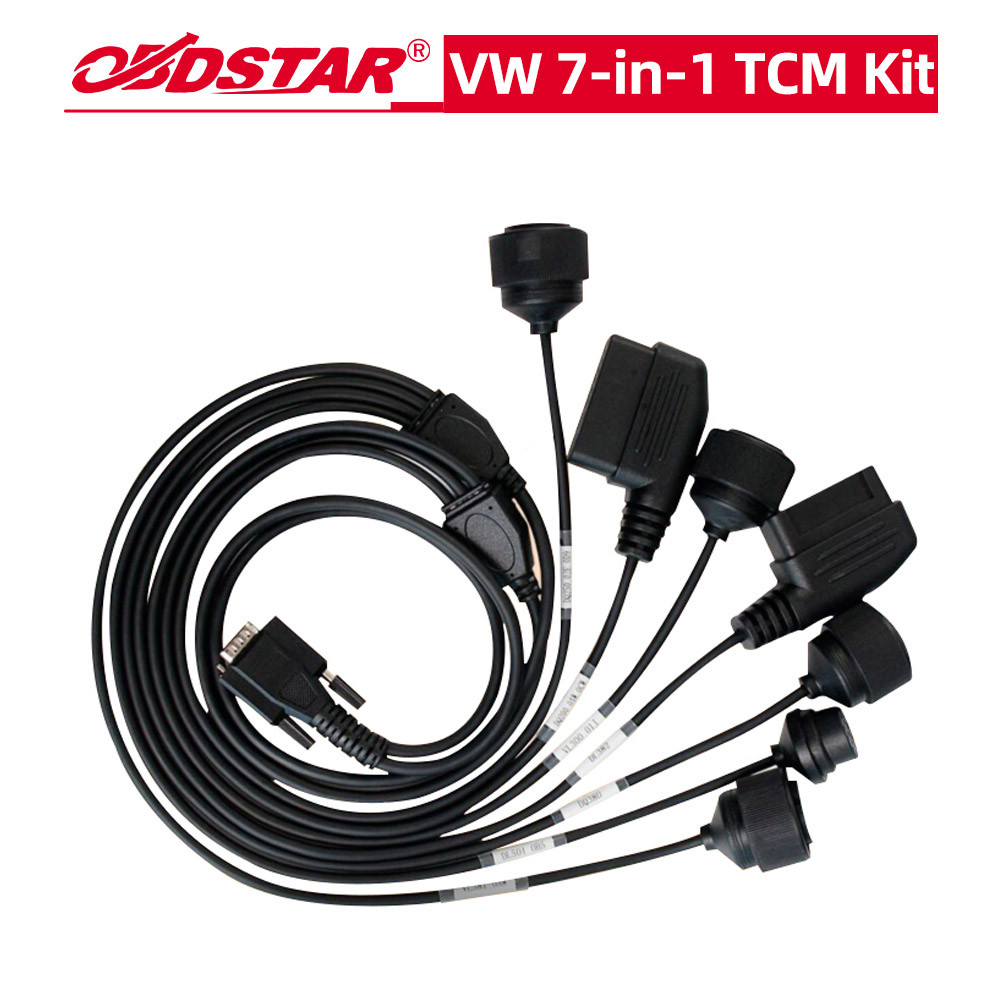 FLASH SALE    OBDSTAR 7 in 1 TCM Kit for VW Supports ECU Clone Read/Write MAP Used with DC706 and Ot