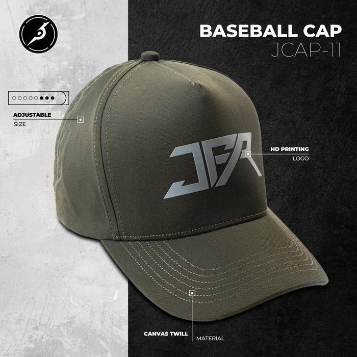 ORIGINAL JFR Topi Pria Trucker Polocap Jaring Baseb Premium JCAP11 READY STOCK
