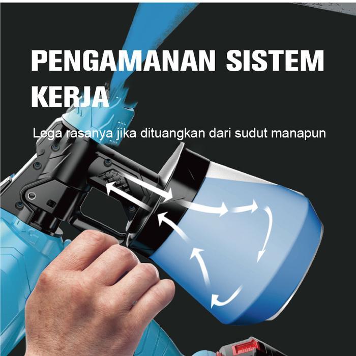 gmlv- Ironhoof Cat Semprot Listrik Electric Spray Gun 850W Mesin Spray Gun