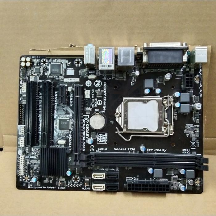 MOTHERBOARD GIGABYTE GA-H81M-S2PH,LGA 1150