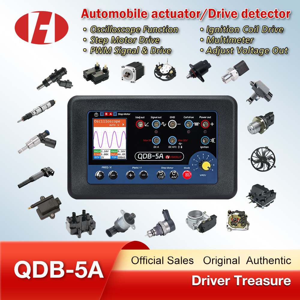 Upgraded Qdb-3A 4A Lastest Qdb-5A Auto Diagnostic Tool Oscilloscope Pwm Generator Multimeter Stepper