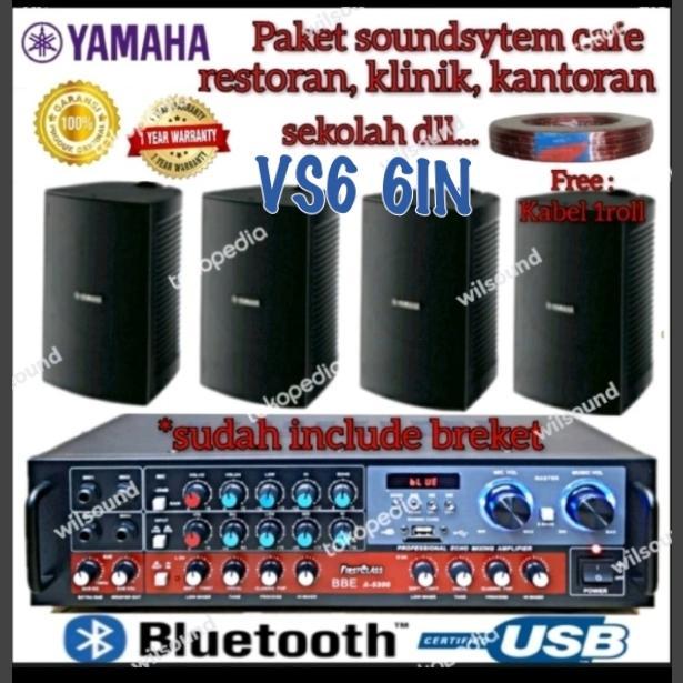 Paket Sound System Cafe Restoran Yamaha Vs6 Vs 6 Originalsale