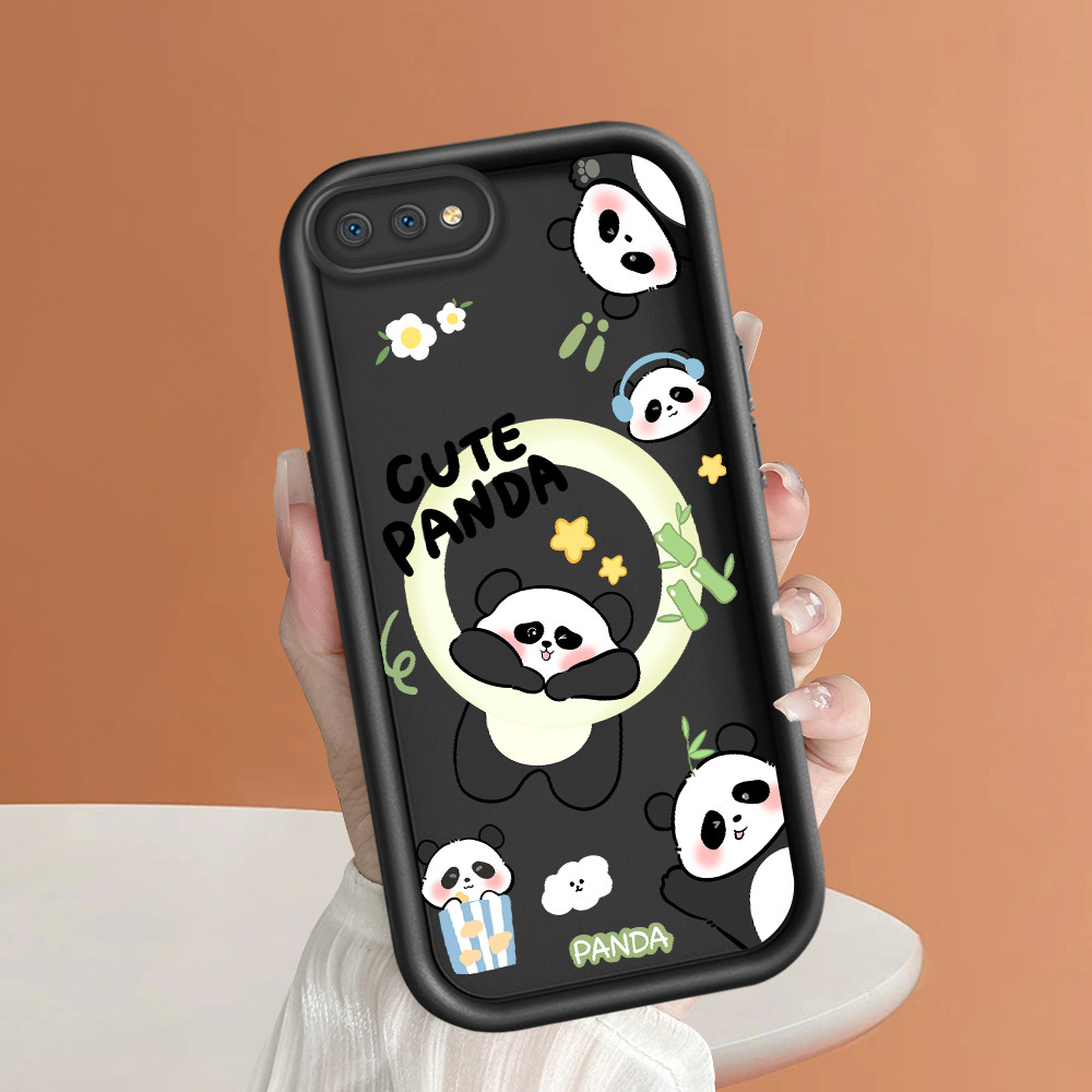 Casing Hp Untuk Realme C2 Case Kesing Protect Phone TY DLJ C8-2485 panda