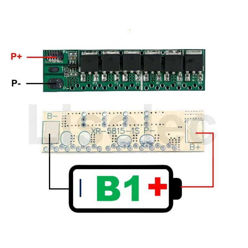 Lifepo4 BMS 1S 3.2V 18650 32650 Battery 3.2V BMS Protection Circuit Board Module Pcb 10A/15A Charge 