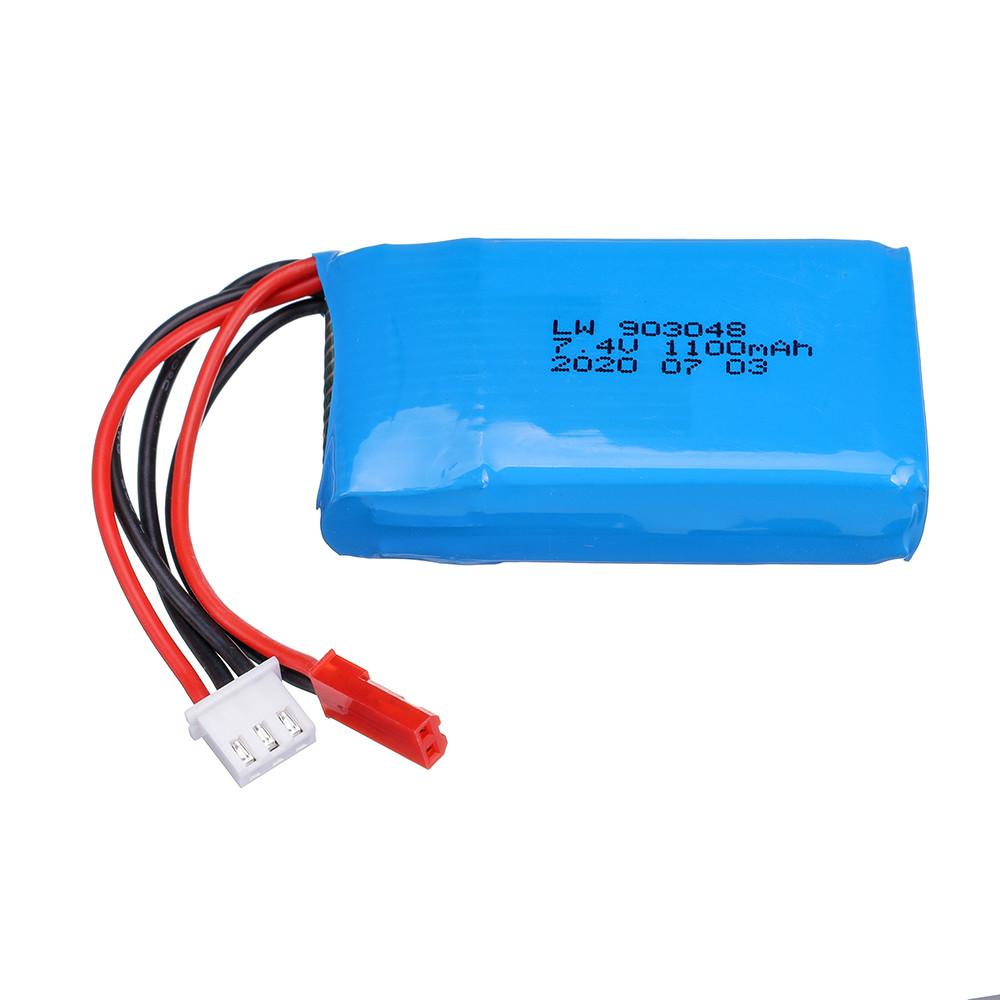 7.4V 1100mAh LiPo Battery for WLtoys A949 A959 A969 A979 V912 V913 V353 k929 V262 L959 T23 T55 RC Ca