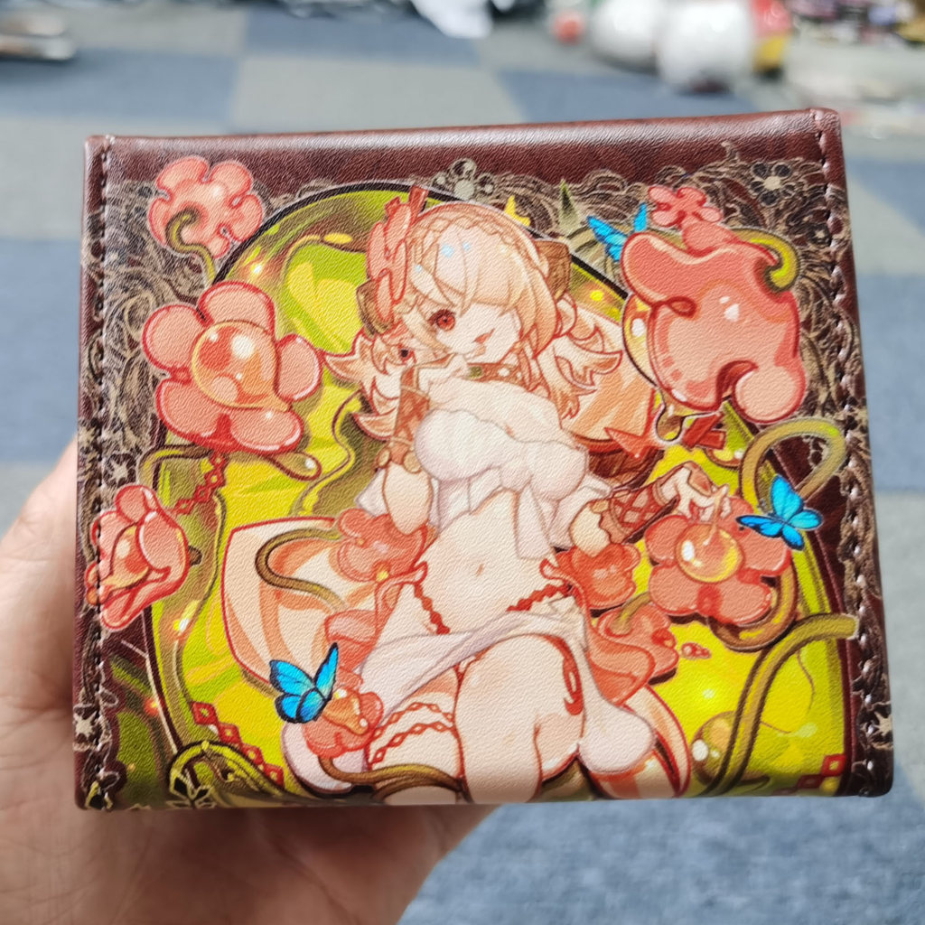 Yu-Gi-Oh OCG PTCG Trading Cards Deck Box Anime Yugioh Figure Traptrix Atypus Cosplay Protector Case 