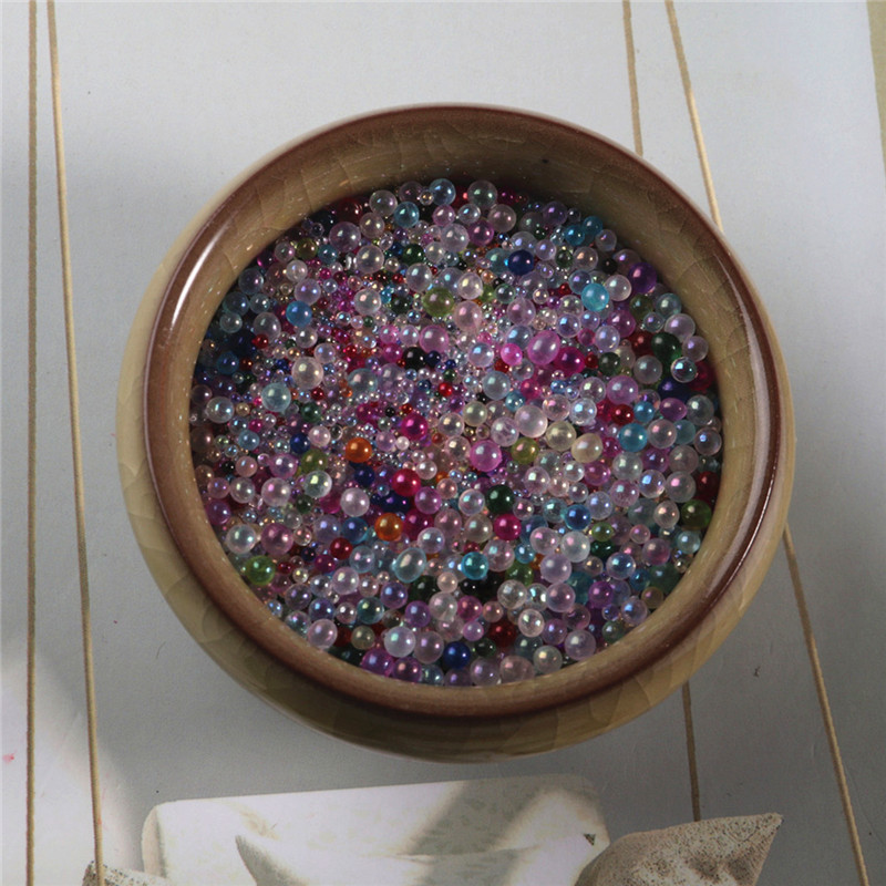 Colorful Mix Water Bubble Bead Mix Kawaii UV Resin Filling Assorted Water Drop Beads Water Droplet M