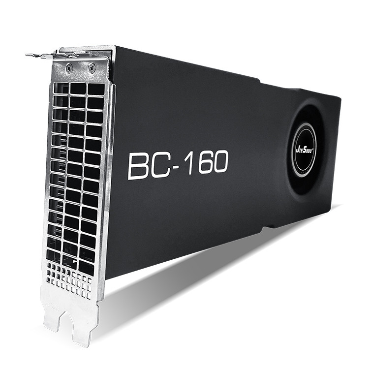 JIESHUO NVIDIA AMD BC-160 8GB Turbo Professional Mining Graphics Card GDDR6 GPU 2048bit bc160 8g KAS