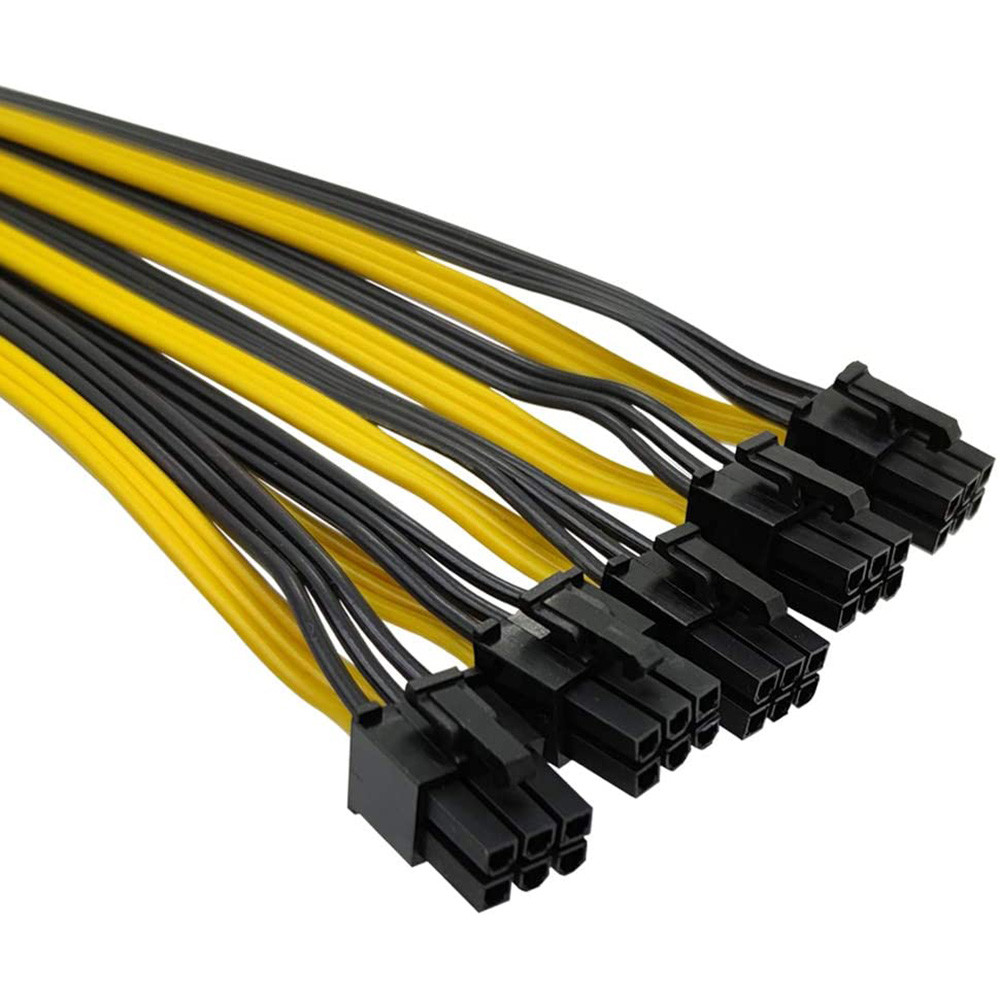 S7 S9 To 5X PCI-E Pcie 6Pin GPU Graphics Card Splitter Power Cable BTC Miner Bitcoin S11 T9+X10 L3+A