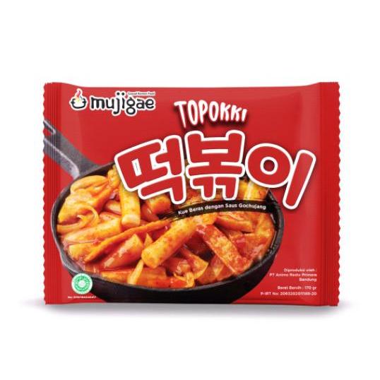 MUJIGAE TOPOKKI 170 gr Topokki Halal