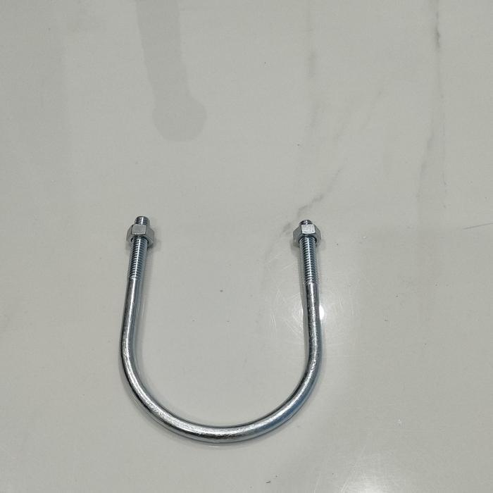 Ubolt/klem pipa galvanis 3/8x3 inchi