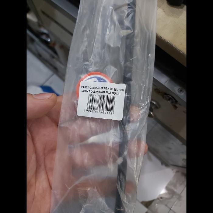 ujung joran centro snake fish 662 h ujung joran bc