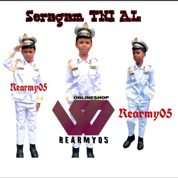 Seragam Tni Angkatan Laut Anak Baju Tni Al Kostum Al Putih