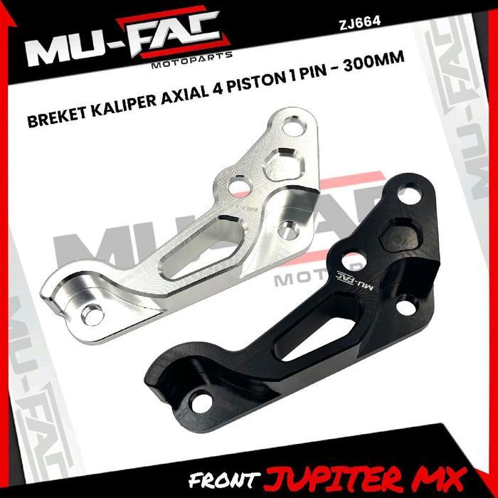 BREKET KALIPER BIG POT AXIAL 4 PISTON 300MM KTC TAD 8.1 BRM NSN JUPITER MX NEW OLD JUPITER Z1 ROBOT