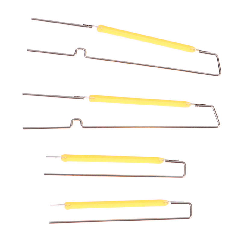 10Pcs 41/57mm 3v Led Filament Bulb Lamp Parts Ceramic Spot Welding Filament Wire Lamp Filament Led