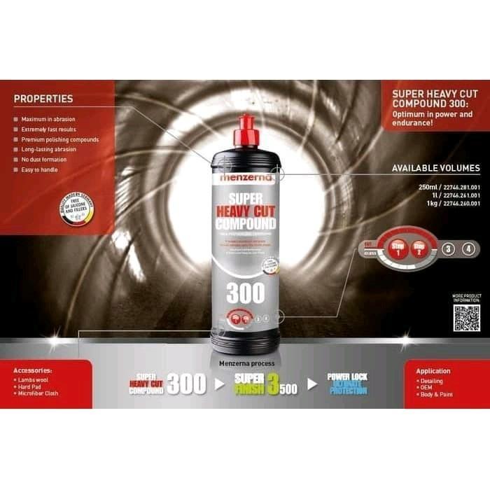 zzse- Menzerna Super Heavy Cut Compound 300