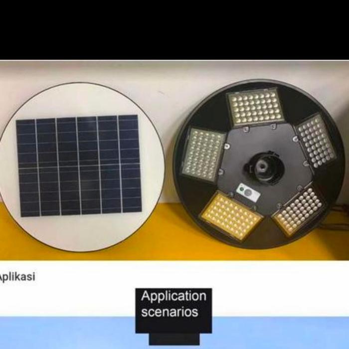 Lampu Jalan PJU LED SOLAR PANEL 250w Vacolux 250 watt Tenaga Surya UFO
