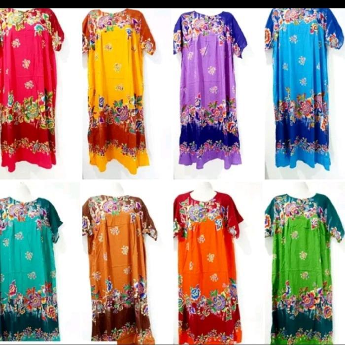 Santaibju- Daster Hengky Sikak Jumbo Ld 150 / Baju Tidur Wanita