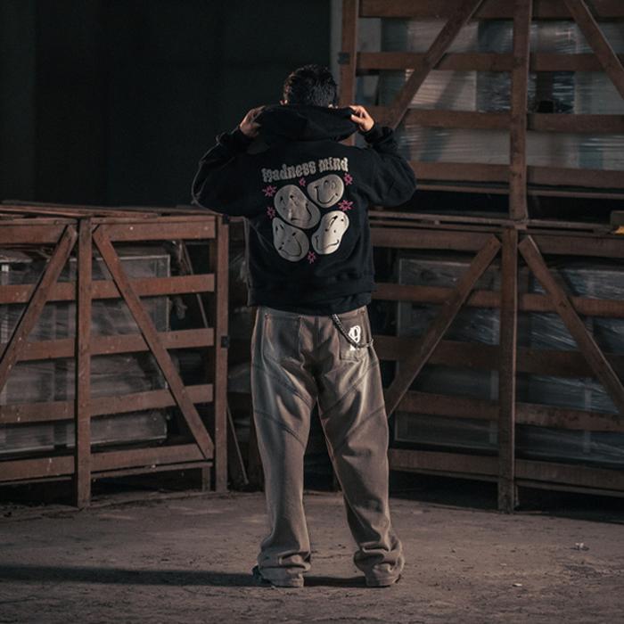 hez3- Pluviophile - Celana Baggy Jeans Wave - Madness Mind Series