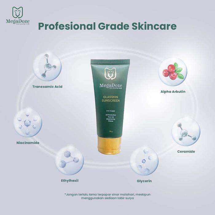 z3kl- Megadoze Bundle 3In1 (Uv Protection, Glow & Anti Aging) - Professional Grade Skincare