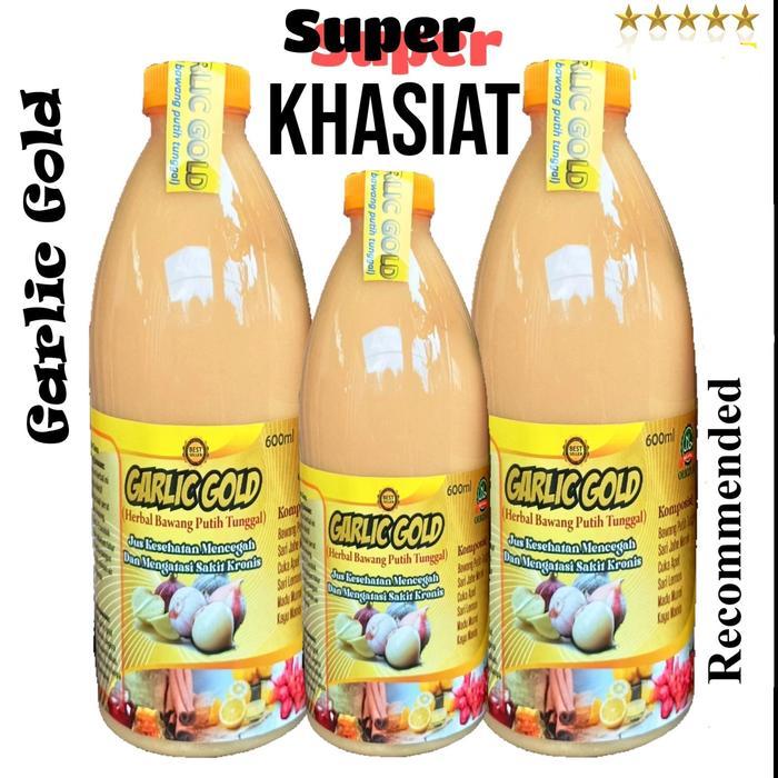 New GARLIC GOLD Jus Bawang Putih Tunggal -Super Khasiat Obati Sakit Kronis