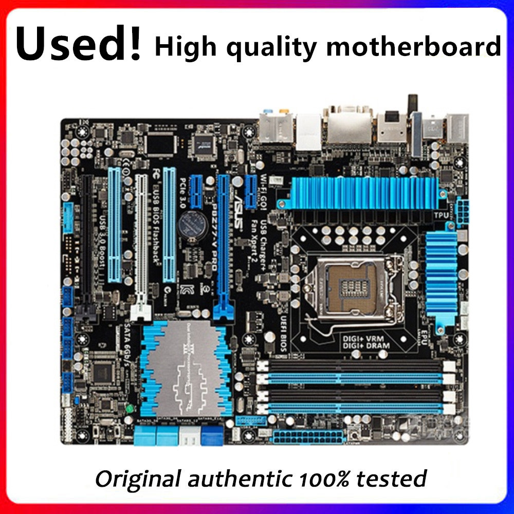 Used For P8Z77-V PRO Computer Motherboard LGA 1155 DDR3 32G For Intel Z77 P8Z77 SATA3 USB3.0 Desktop