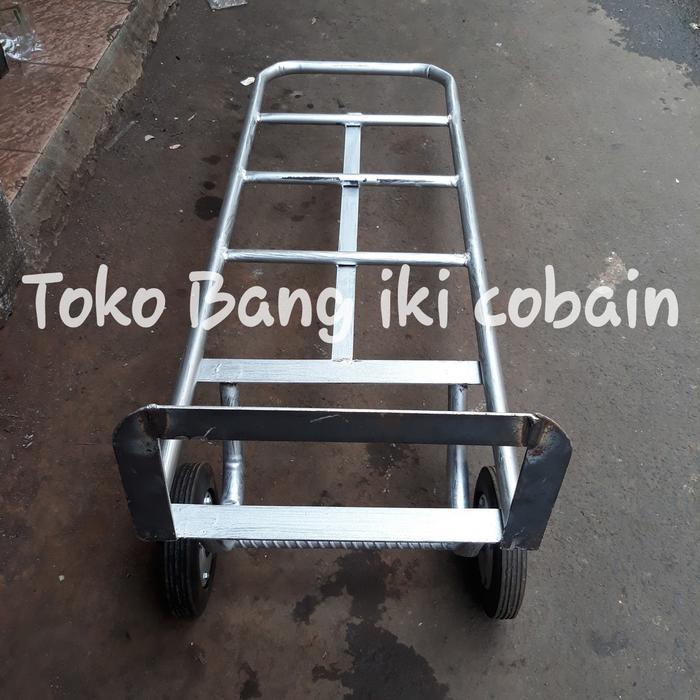 Menarik Troli Barang 300 Kg Trolley Angkut Barang Berat Gerobak Troli Terlaris