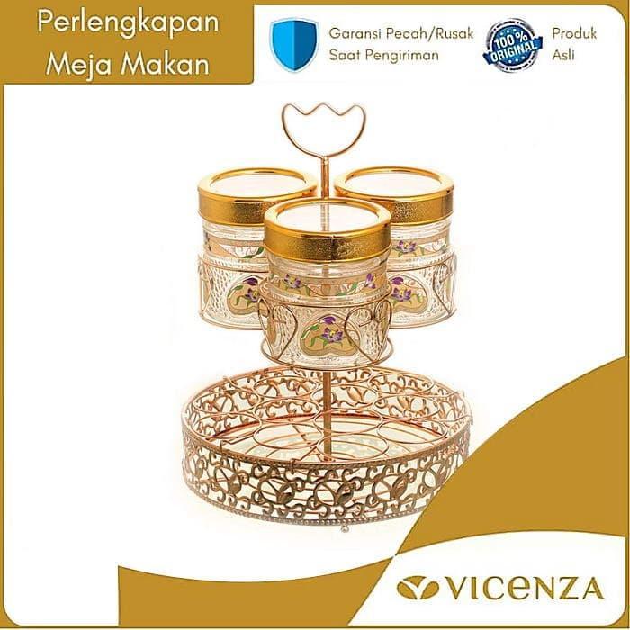 Vicenza Candy Jar - Toples Permen dgn Wadah Air GA3 Lily